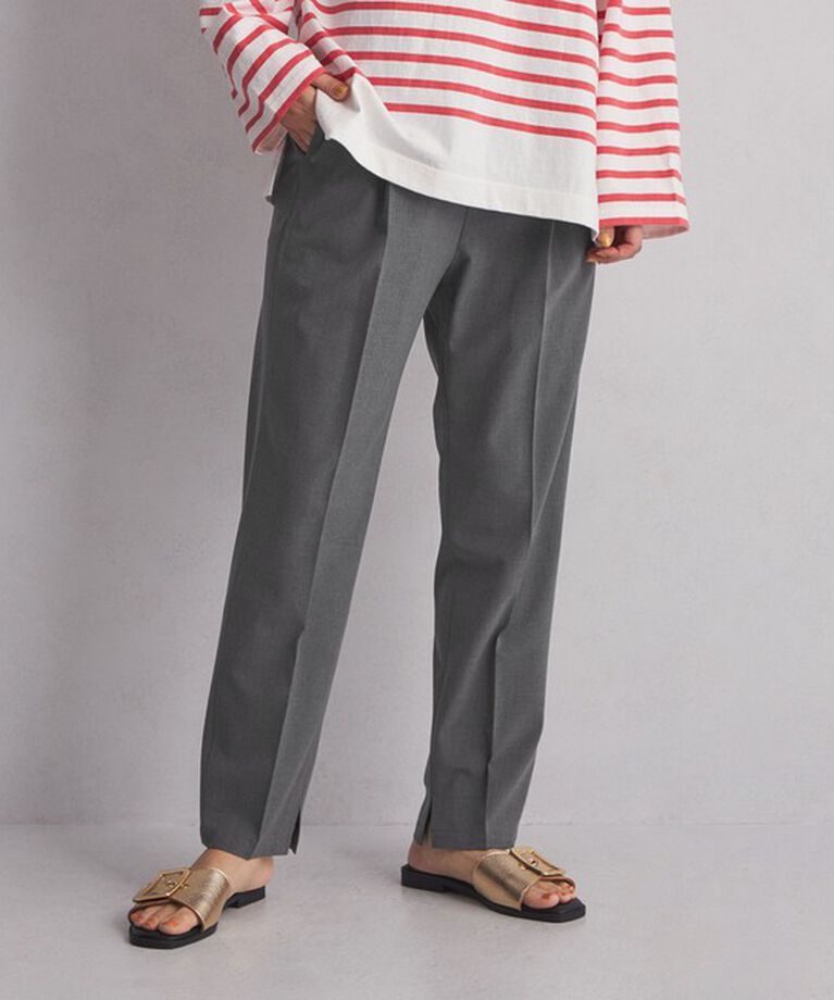 UNITED ARROWS green label relaxing「【WEB限定】＜at ease＞オルマイ テーパード パンツ -マシンウォッシャブル・ストレッチ・帯電防止-」|その他|MD.GRAY