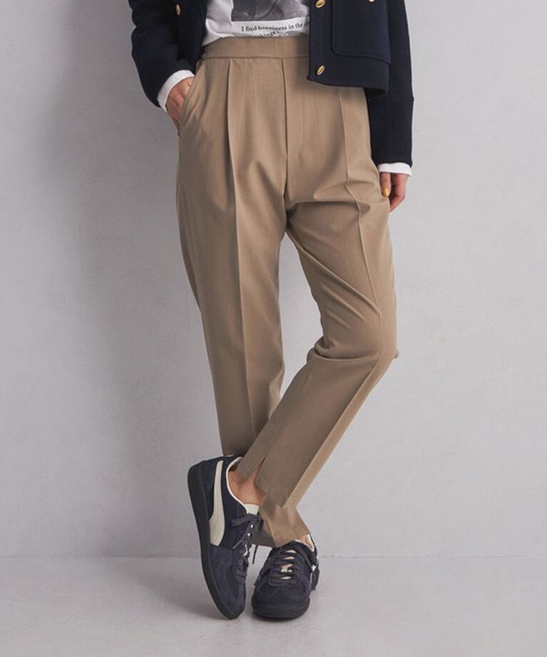 UNITED ARROWS green label relaxing「【WEB限定】＜at ease＞オルマイ テーパード パンツ -マシンウォッシャブル・ストレッチ・帯電防止-」|その他|BEIGE