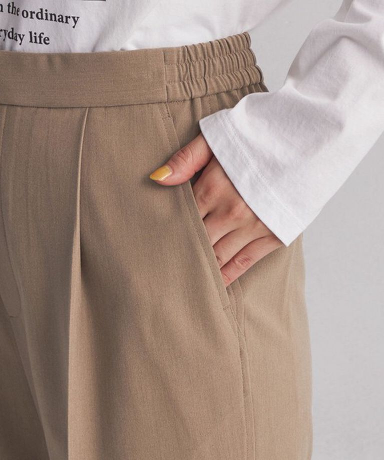 UNITED ARROWS green label relaxing「【WEB限定】＜at ease＞オルマイ テーパード パンツ -マシンウォッシャブル・ストレッチ・帯電防止-」|その他|