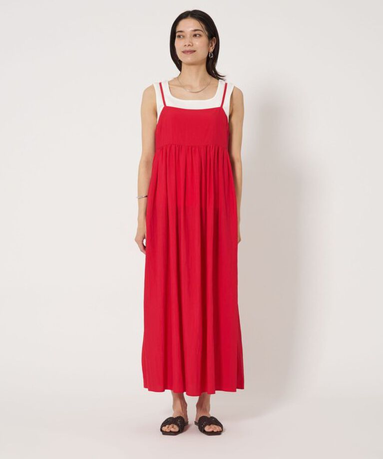 UNITED ARROWS green label relaxing「［size SHORT/TALLあり］ベア キャミソール ワンピース -撥水-」|ワンピース|