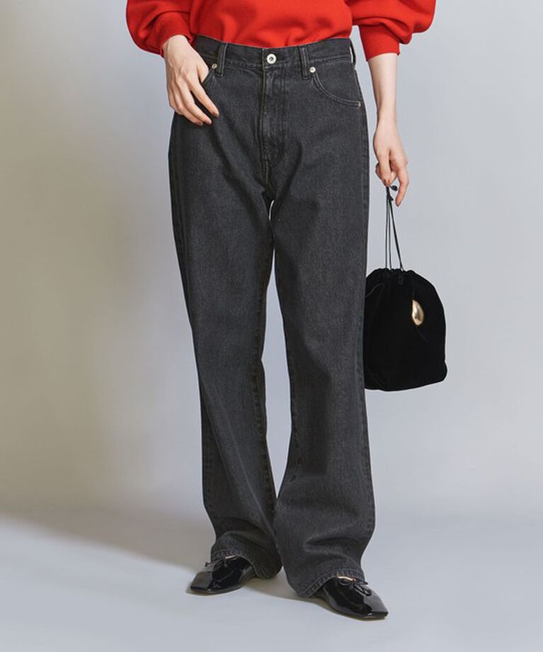 BEAUTY&YOUTH UNITED ARROWS「【WEB限定】5ポケット ストレートデニムパンツ -ウォッシャブル-」|デニム|