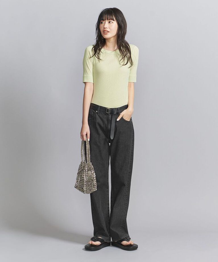 BEAUTY&YOUTH UNITED ARROWS「【WEB限定】5ポケット ストレートデニムパンツ -ウォッシャブル-」|デニム|