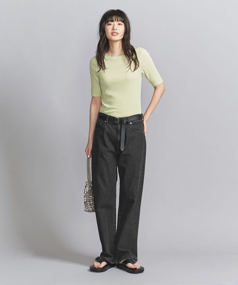BEAUTY&YOUTH UNITED ARROWS「【WEB限定】5ポケット ストレートデニムパンツ -ウォッシャブル-」|デニム|