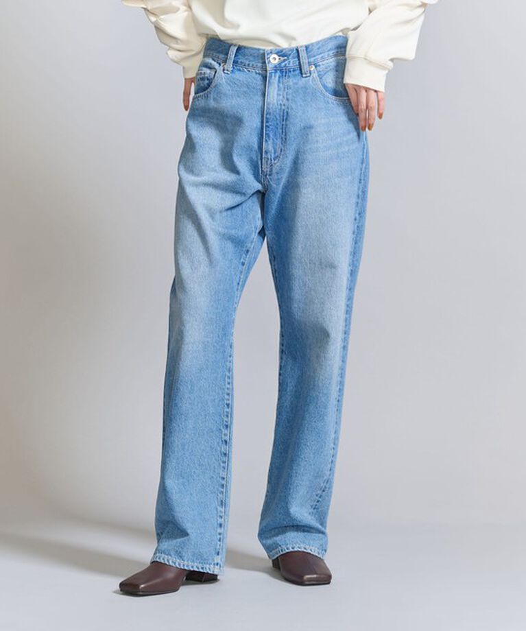 BEAUTY&YOUTH UNITED ARROWS「【WEB限定】5ポケット ストレートデニムパンツ -ウォッシャブル-」|デニム|