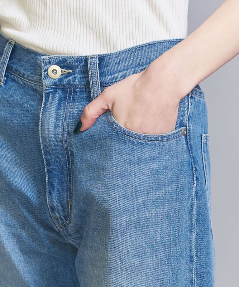 BEAUTY&YOUTH UNITED ARROWS「【WEB限定】5ポケット ストレートデニムパンツ -ウォッシャブル-」|デニム|