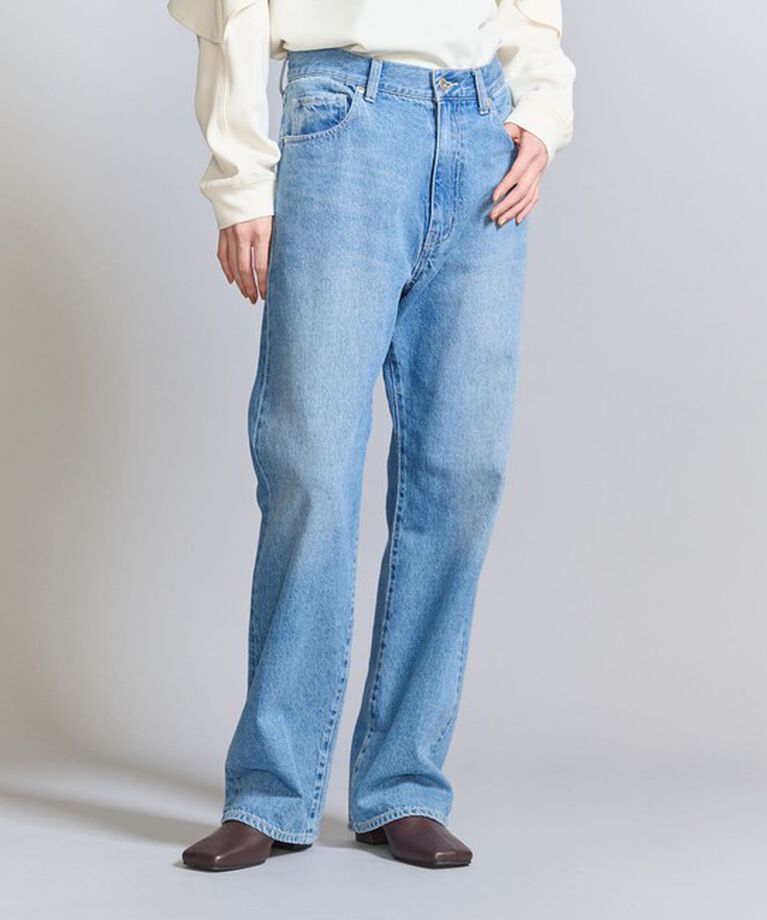 BEAUTY&YOUTH UNITED ARROWS「【WEB限定】5ポケット ストレートデニムパンツ -ウォッシャブル-」|デニム|