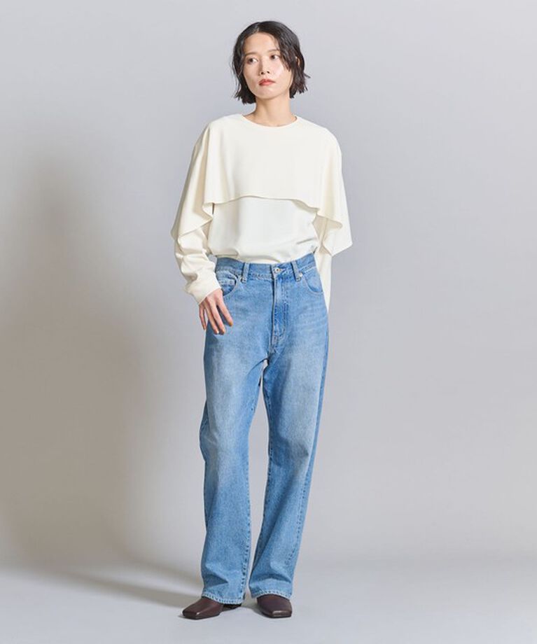 BEAUTY&YOUTH UNITED ARROWS「【WEB限定】5ポケット ストレートデニムパンツ -ウォッシャブル-」|デニム|