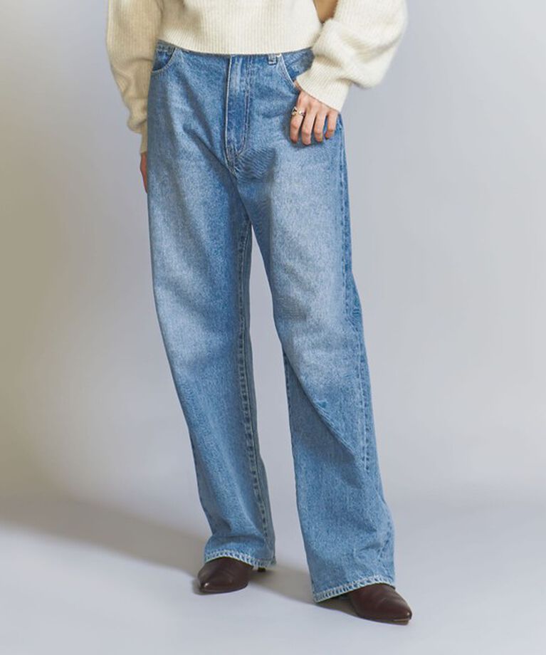 BEAUTY&YOUTH UNITED ARROWS「【WEB限定】5ポケット ストレートデニムパンツ -ウォッシャブル-」|デニム|