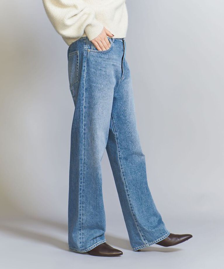 BEAUTY&YOUTH UNITED ARROWS「【WEB限定】5ポケット ストレートデニムパンツ -ウォッシャブル-」|デニム|