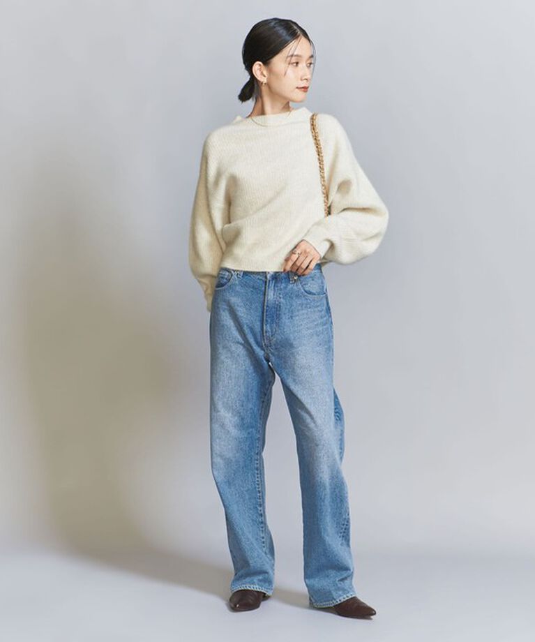 BEAUTY&YOUTH UNITED ARROWS「【WEB限定】5ポケット ストレートデニムパンツ -ウォッシャブル-」|デニム|