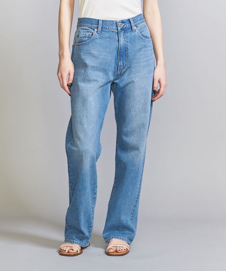 BEAUTY&YOUTH UNITED ARROWS「【WEB限定】5ポケット ストレートデニムパンツ -ウォッシャブル-」|デニム|