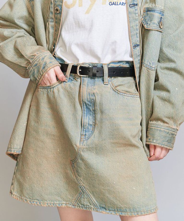 BEAUTY&YOUTH UNITED ARROWS「シンプル レザー ベルト」|ベルト|