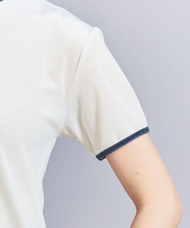 BEAUTY&YOUTH UNITED ARROWS「シアーベロア リンガー Tシャツ」|Tシャツ・カットソー|