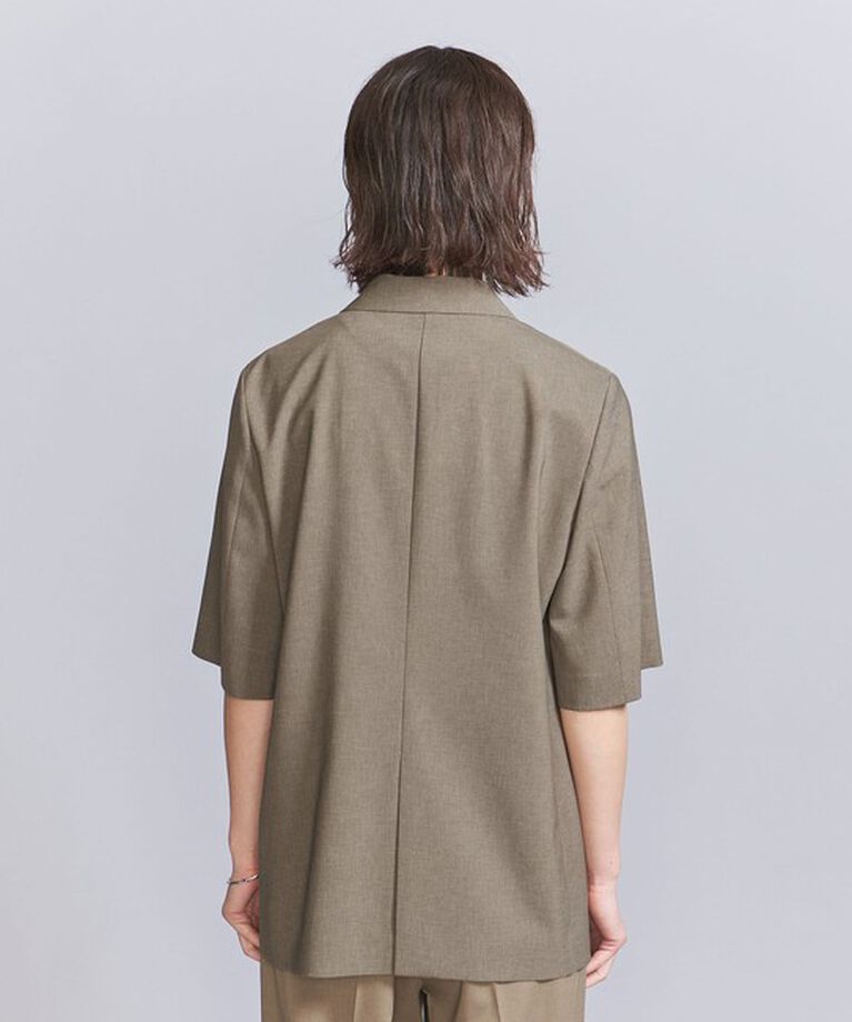 BEAUTY&YOUTH UNITED ARROWS「ハーフスリーブ ジャケット」|テーラードジャケット|