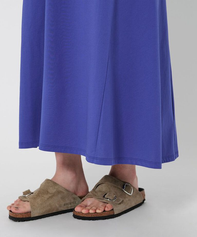 BEAUTY&YOUTH UNITED ARROWS「【WEB限定 Wardrobe DAILY MINIMAL】ティアード フレンチスリーブワンピース ー接触冷感/ウォッシャブルー」|ワンピース|