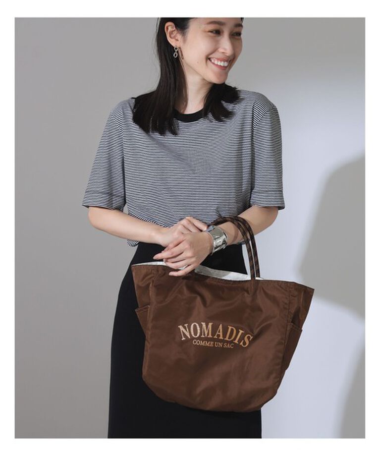 Demi-Luxe BEAMS 「NOMADIS × Demi-Luxe BEAMS / 別注 SAC2 W リバーシブル ロゴトートバッグ」|トートバッグ|