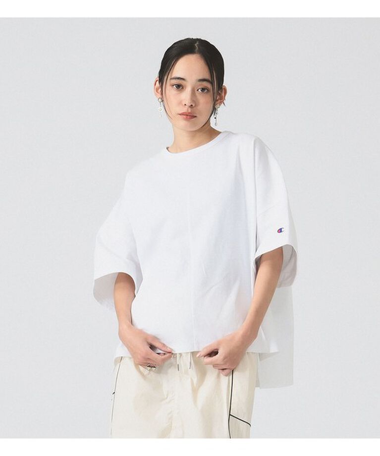 Ray BEAMS 「【別注】Champion / ショートスリーブ Tシャツ」|Tシャツ・カットソー|