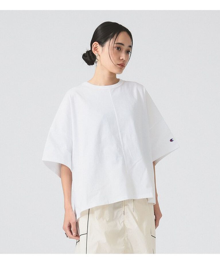 Ray BEAMS 「【別注】Champion / ショートスリーブ Tシャツ」|Tシャツ・カットソー|