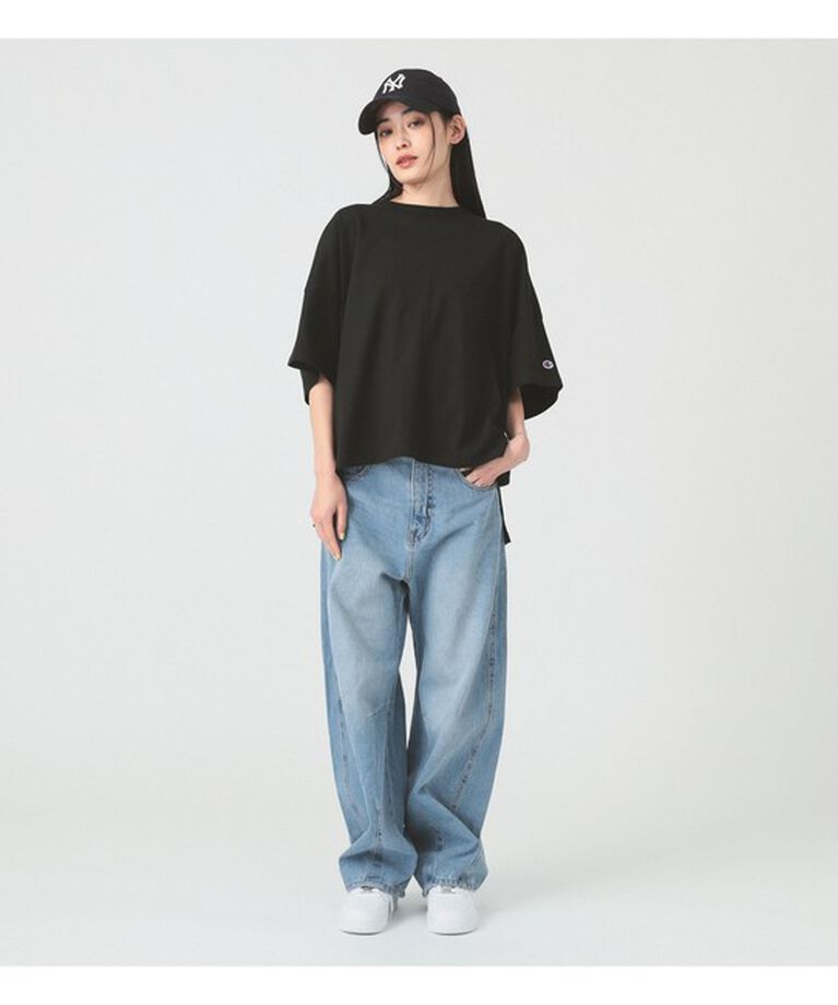 Ray BEAMS 「【別注】Champion / ショートスリーブ Tシャツ」|Tシャツ・カットソー|