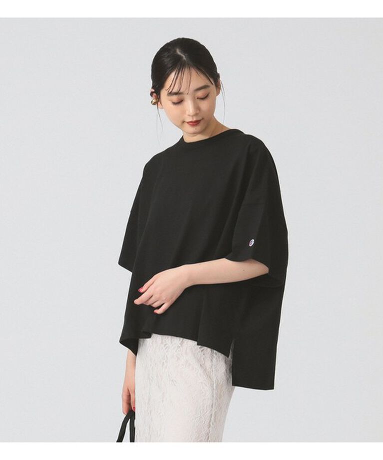 Ray BEAMS 「【別注】Champion / ショートスリーブ Tシャツ」|Tシャツ・カットソー|