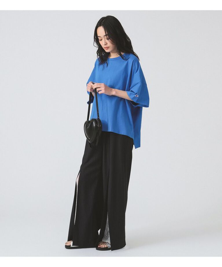 Ray BEAMS 「【別注】Champion / ショートスリーブ Tシャツ」|Tシャツ・カットソー|