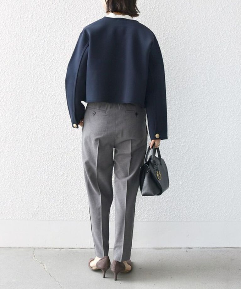 SHIPS for women「*〈手洗い可能〉 ミラノリブ ゴールド ボタン ニット ジャケット 24SS ◇」|カーディガン|
