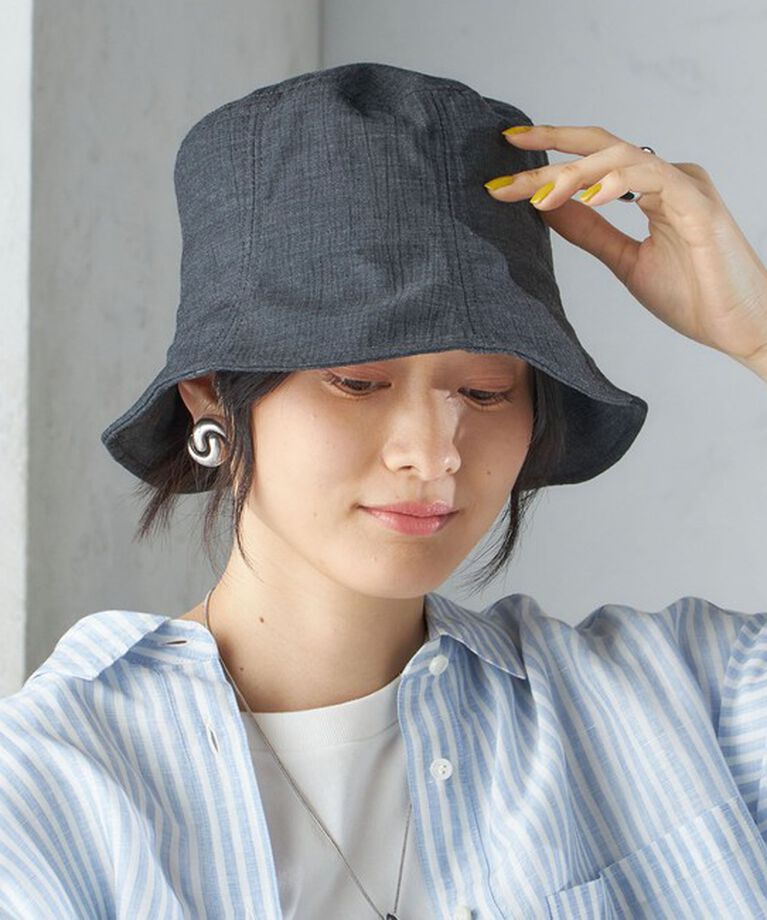 SHIPS for women「perah: 〈UVカット〉チューリップ ハット ◇」|ハット|