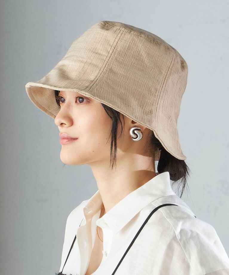 SHIPS for women「perah: 〈UVカット〉チューリップ ハット ◇」|ハット|