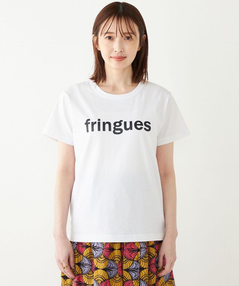 SHIPS Colors 「SHIPS Colors:FRINGUES ロゴ プリント TEE◇」|Tシャツ・カットソー|