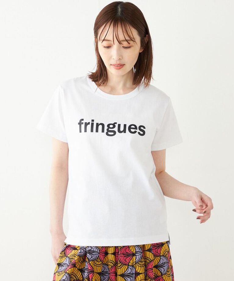 SHIPS Colors 「SHIPS Colors:FRINGUES ロゴ プリント TEE◇」|Tシャツ・カットソー|