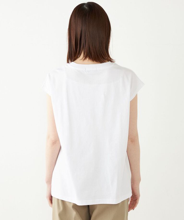 SHIPS Colors 「SHIPS Colors:フレンチスリーブ ロゴ TEE」|Tシャツ・カットソー|