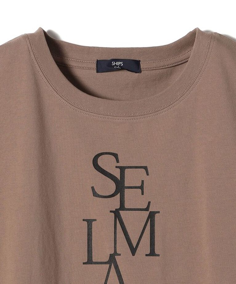 SHIPS Colors 「SHIPS Colors:フレンチスリーブ ロゴ TEE」|Tシャツ・カットソー|