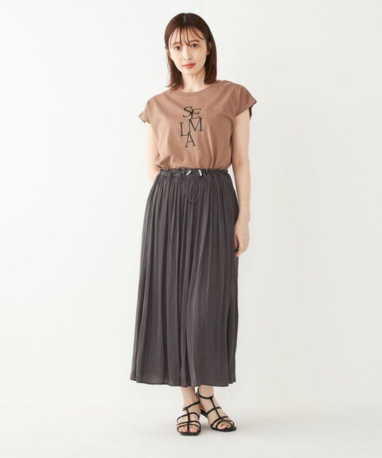 SHIPS Colors 「SHIPS Colors:フレンチスリーブ ロゴ TEE」|Tシャツ・カットソー|