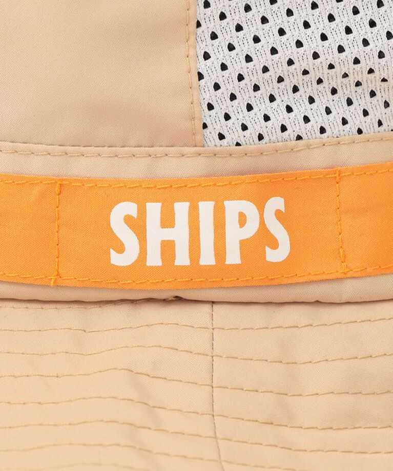 SHIPS KIDS「SHIPS KIDS:〈UVカット/撥水/吸水速乾〉サファリ ハット」|ハット|