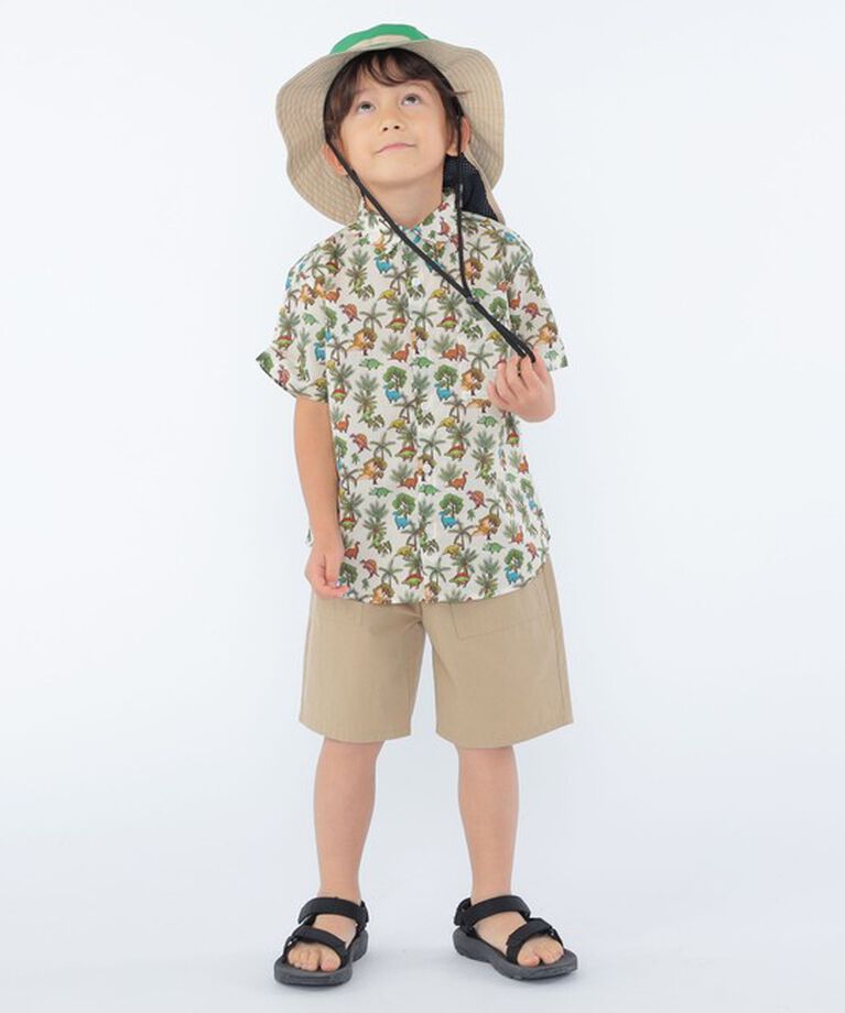 SHIPS KIDS「SHIPS KIDS:〈UVカット/撥水/吸水速乾〉サファリ ハット」|ハット|
