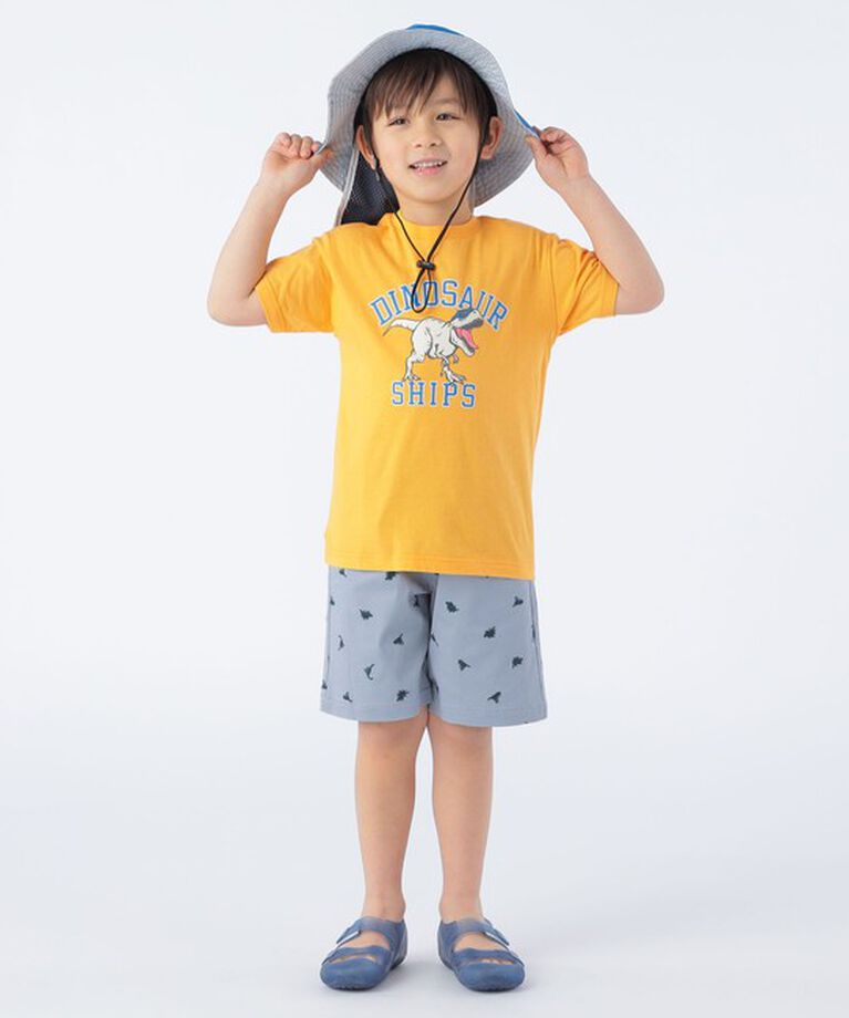 SHIPS KIDS「SHIPS KIDS:〈UVカット/撥水/吸水速乾〉サファリ ハット」|ハット|