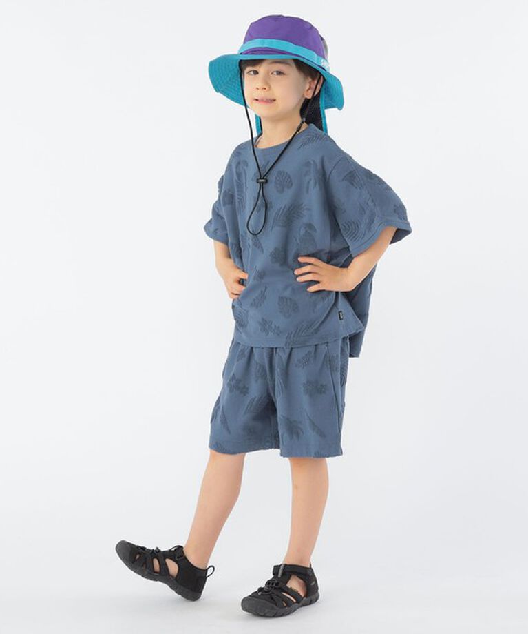 SHIPS KIDS「SHIPS KIDS:〈UVカット/撥水/吸水速乾〉サファリ ハット」|ハット|