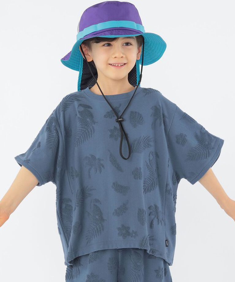 SHIPS KIDS「SHIPS KIDS:〈UVカット/撥水/吸水速乾〉サファリ ハット」|ハット|