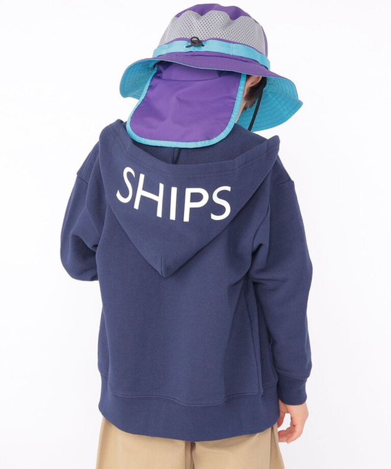 SHIPS KIDS「SHIPS KIDS:〈UVカット/撥水/吸水速乾〉サファリ ハット」|ハット|