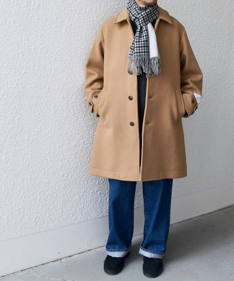 SHIPS any「SHIPS any: カシミヤ ダブルフェイス チェック マフラー 24FW◇」|マフラー|