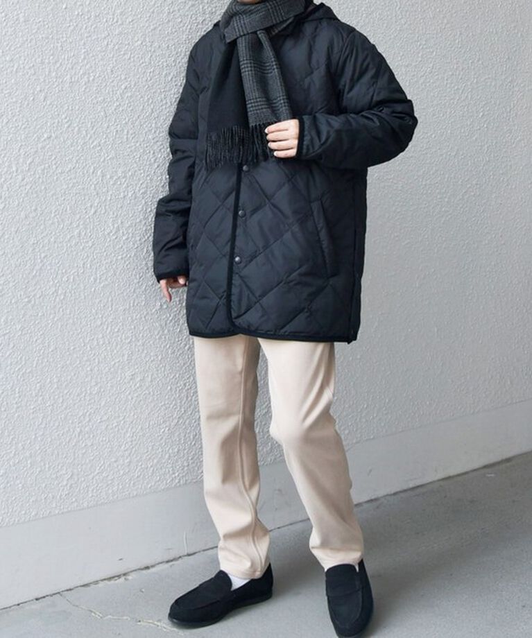 SHIPS any「SHIPS any: カシミヤ ダブルフェイス チェック マフラー 24FW◇」|マフラー|