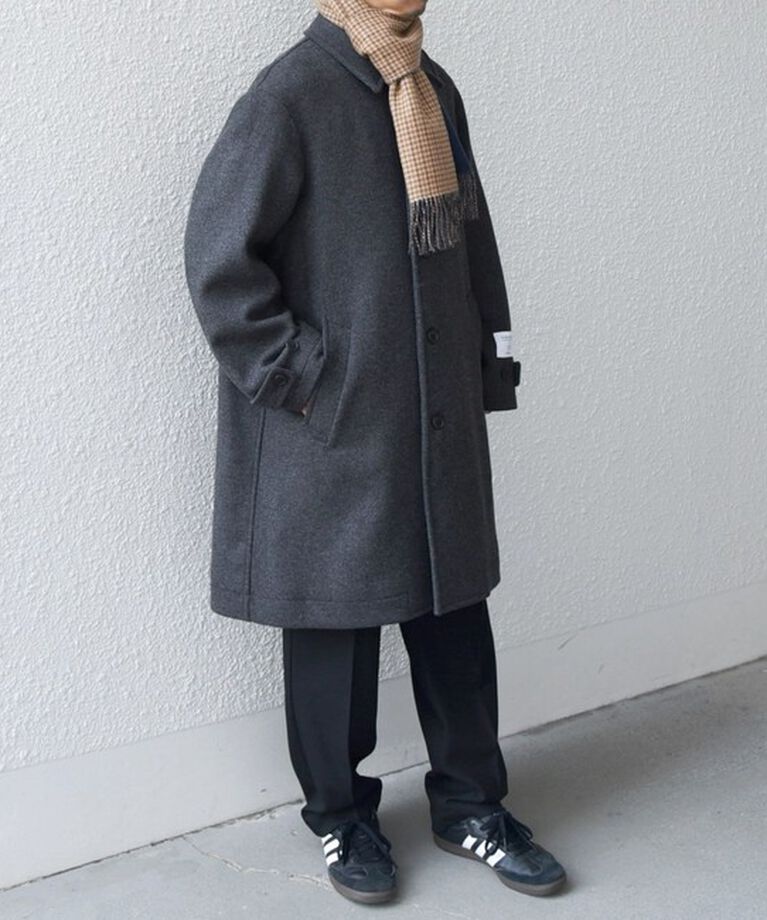SHIPS any「SHIPS any: カシミヤ ダブルフェイス チェック マフラー 24FW◇」|マフラー|