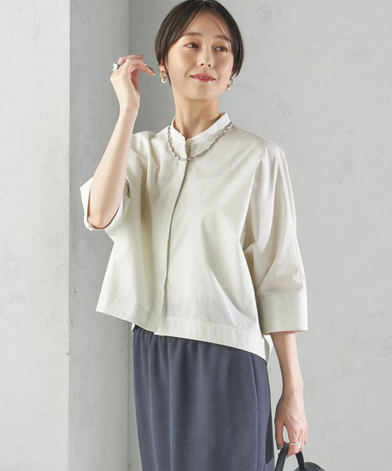 SHIPS for women「〈手洗い可能〉ストライプ 羽織 シャツ」|シャツ・ブラウス|