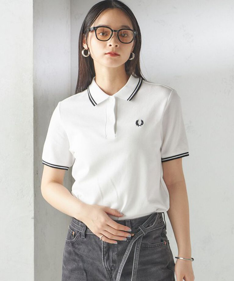 SHIPS for women「FRED PERRY:G3600 TWIN TIPPED SHIRTS」|ポロシャツ|
