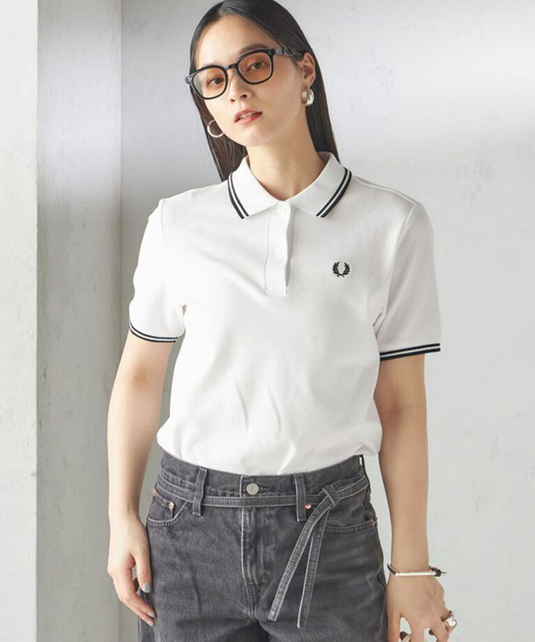 SHIPS for women「FRED PERRY:G3600 TWIN TIPPED SHIRTS」|ポロシャツ|