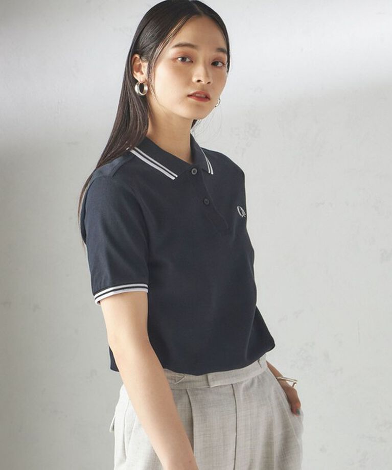 SHIPS for women「FRED PERRY:G3600 TWIN TIPPED SHIRTS」|ポロシャツ|