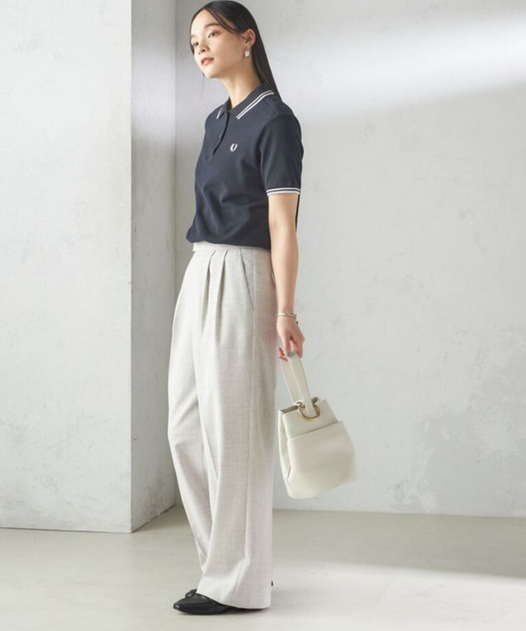SHIPS for women「FRED PERRY:G3600 TWIN TIPPED SHIRTS」|ポロシャツ|