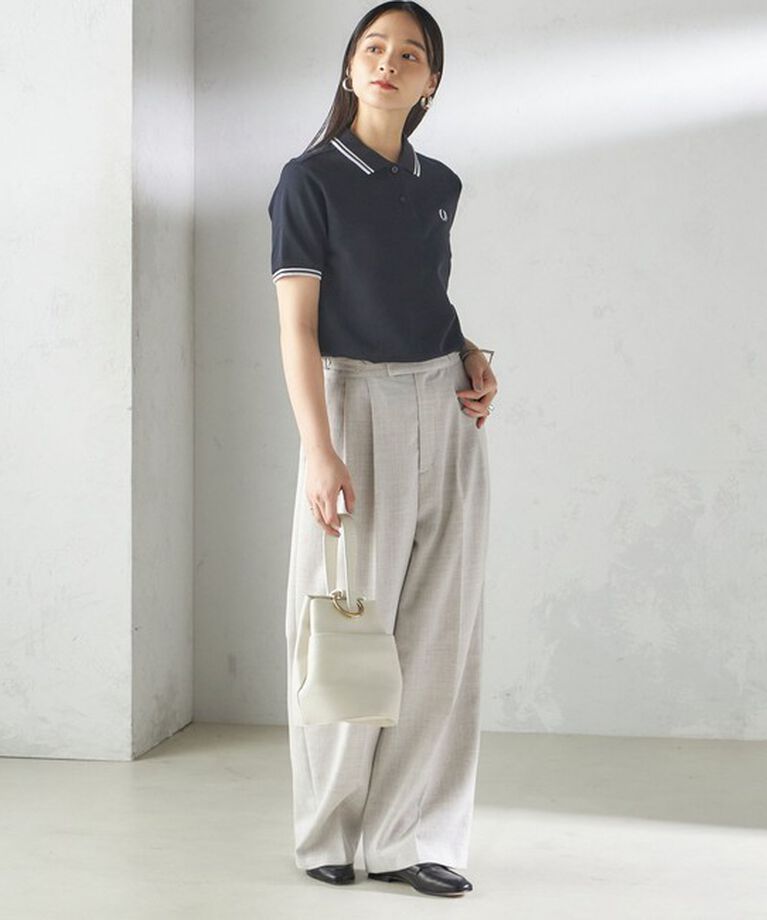 SHIPS for women「FRED PERRY:G3600 TWIN TIPPED SHIRTS」|ポロシャツ|