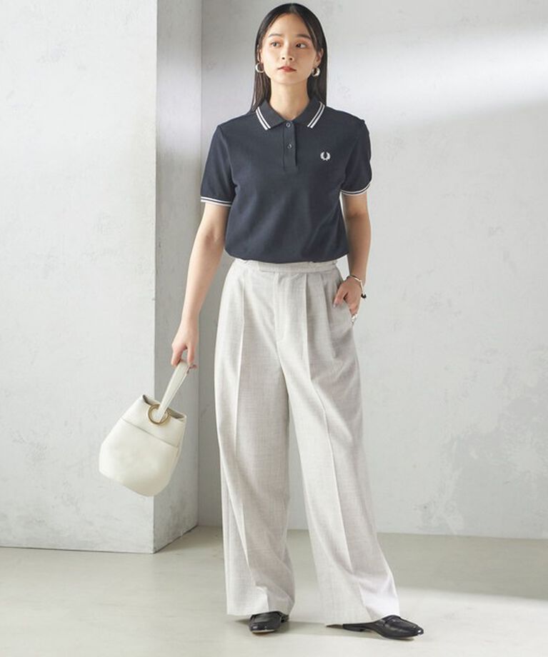 SHIPS for women「FRED PERRY:G3600 TWIN TIPPED SHIRTS」|ポロシャツ|