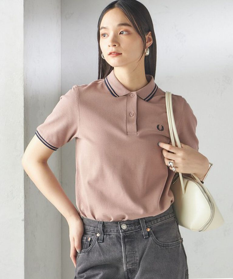 SHIPS for women「FRED PERRY:G3600 TWIN TIPPED SHIRTS」|ポロシャツ|